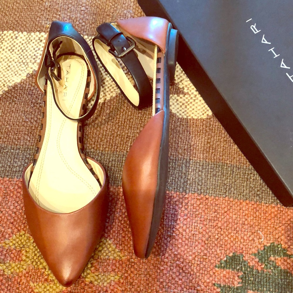 Tahari Leather Sandals